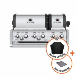 Barbvecue Gaz Encastrable (Built-In) Imperial S 690 Avec Réchaud BROIL KING -Napoleorm Magasin barbecue built in imperial xls broilking 5