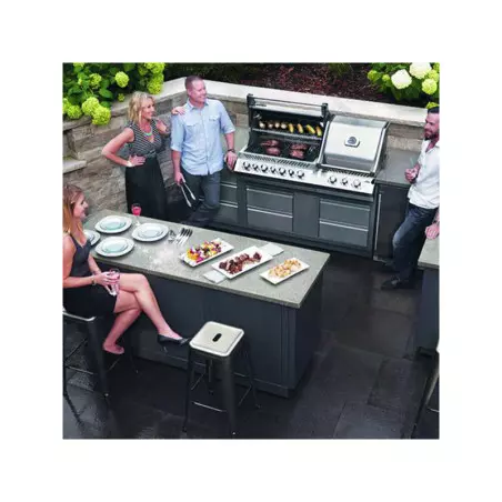 Napoleon Barbecue Encastrable Gaz Built-I Pro825 + 4 Brûleurs + 2 Sizzle Interieurs + Brûleur Arriere + Fumoir 4 Napoleon Barbecue Encastrable Gaz Built-I Pro825 + 4 Brûleurs + 2 Sizzle Interieurs + Brûleur Arriere + Fumoir – Image 2