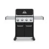 Barbecue Gaz Baron 420 Black Avec Plancha BROIL KING -Napoleorm Magasin barbecue gaz baron 420 black avec plancha broilking