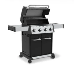 Barbecue Gaz Baron 420 Black Avec Plancha BROIL KING -Napoleorm Magasin barbecue gaz baron 420 black avec plancha broilking 2