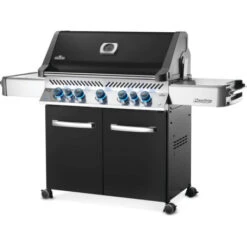 Napoleon Barbecue Gaz Prestige 665 NOIR 5 Brûleurs + Sizzle Lateral + Brûleur Arriére -Napoleorm Magasin barbecue gaz prestige 665 noir 5 bruleurs sizzle lateral bruleur arriere 1