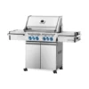 Napoleon BBQ Gaz Prestige 500 Inox 4B + Sizzle + Bruleur Arriere
