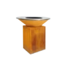 Brasero OFYR Classic 100 Plancha Acier Corten Pied 75cm 1 Brasero OFYR Classic 100 Plancha Acier Corten Pied 75cm -Napoleorm Magasin brasero ofyr classic 100 plancha acier corten pied 75cm