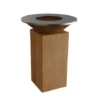 Brasero OFYR Classic 75 Plancha Acier Corten Pied 75cm -Napoleorm Magasin brasero ofyr classic 75 plancha acier cortene pied 75cm