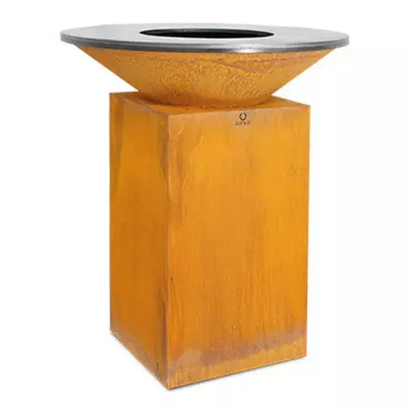 Brasero OFYR Classic 85 Plancha Acier Corten Pied 75cm 3 Brasero OFYR Classic 85 Plancha Acier Corten Pied 75cm