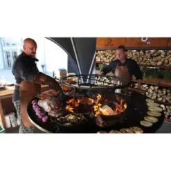 Brasero OFYR XL Plancha Acier Corten Pied 50cm -Napoleorm Magasin brasero ofyr xl plancha acier cortene pied 50cm 2