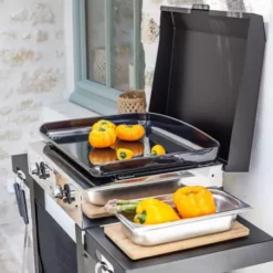 Combo Plancha Gaz Initial 50 + Chariot Acier Noir - ENO 8 Combo Plancha Gaz Initial 50 + Chariot Acier Noir - ENO -Napoleorm Magasin combo plancha gaz initial 50 chariot acier noir eno 2