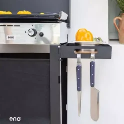 Combo Plancha Gaz Initial 65 + Chariot Acier Noir - ENO -Napoleorm Magasin combo plancha gaz initial 65 chariot acier noir 3