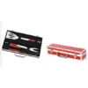 Mallette 3 Ustensiles Rouge (Pince, Spatule Et Fourchette) -Napoleorm Magasin mallette 3 ustensiles rouge pince spatule et fourchette