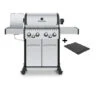 Pack + Barbecue Gaz Baron S 490 Ir Avec Plancha & Rôtissoire + 5 Accessoires - BROIL KING -Napoleorm Magasin pack barbecue gaz baron s 490 ir avec plancha rotissoire 5 accessoires broil king