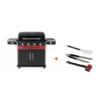 Pack + Barbecue Hybride Gaz & Charbon Gas2Coal 440 2.0 4 Brûleurs + Set D'accessoires -Napoleorm Magasin pack barbecue hybride gaz charbon gas2coal 440 20 4 bruleurs set d accessoires