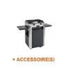 Pack + Combo Plancha Gaz Fusion 60 Inox Et Noir Sur Chariot + Coffret - ENO -Napoleorm Magasin pack combo plancha gaz fusion 60 acier noir inox sur chariot coffret eno