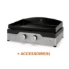 Pack + Plancha Gaz Signature Allure 260 Duo Acier/Inox -Napoleorm Magasin pack plancha gaz signature allure 260 duo acier inox