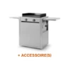 Pack + Plancha Modern Gaz 60 Inox Sur Chariot -Napoleorm Magasin pack plancha modern gaz 60 inox