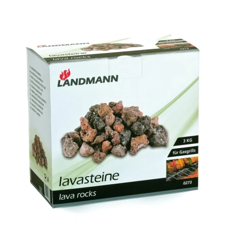 Pierres De Lave 3kg - Landmann 3 Pierres De Lave 3kg - Landmann