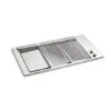 Planet BBQ Gaz Oasi Encastrable Grill 2/3 Et Plancha 1/3 + Capot -Napoleorm Magasin plancha gaz encastrable oasi 55 cm inox plaque lisse rainuree couvercle planet 1