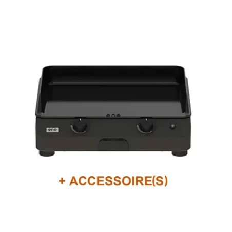 Pack + Plancha Gaz Fusion 60 Grise - ENO 3 Pack + Plancha Gaz Fusion 60 Grise - ENO
