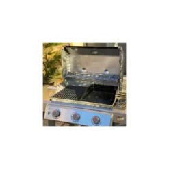 Weber Plancha Genesis + 1/2 Grille Genesis (Réf. 17853) -Napoleorm Magasin plancha genesis 1 2 grille genesis 1