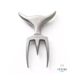 Planche à Découper Avec Fourchette Inox Brut - TRIDENS By CHABRET -Napoleorm Magasin planche a decouper avec fourchette inox brut tridens 5