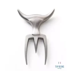 Planche à Découper Avec Fourchette Inox Brut - TRIDENS By CHABRET -Napoleorm Magasin planche a decouper avec fourchette inox brut tridens 6