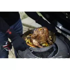 Support Cuisson Poulet Gourmet Gbs - 8838 - WEBER -Napoleorm Magasin support de cuisson poulet weber gourmet bbq system 1